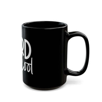 Weird Is Cool Mug – Funny Statement Coffee Mug | Black Ceramic Gift
