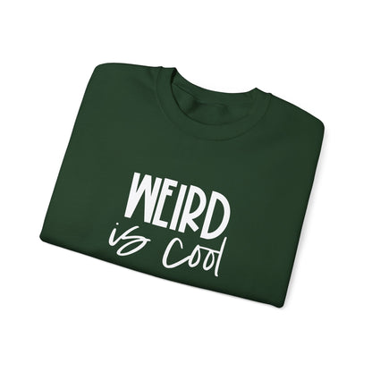 Weird Is Cool Sweatshirt – Vintage Graphic Crewneck