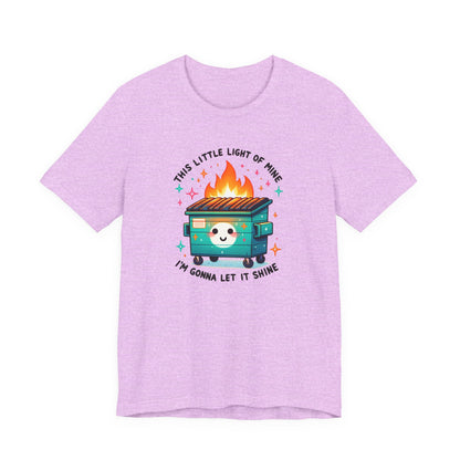 Dumpster Fire Bundle – Tee + Mug | Because Everything Is Fine🔥