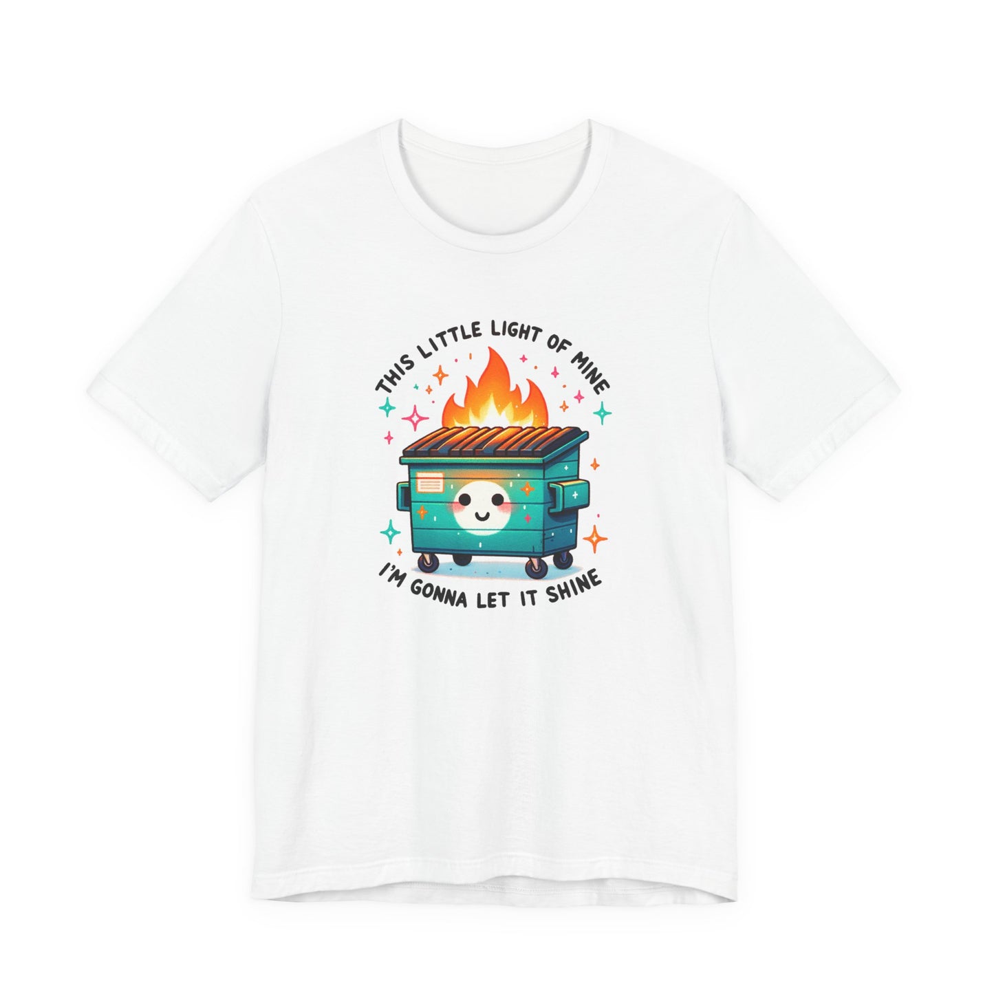 Dumpster Fire Bundle – Tee + Mug | Because Everything Is Fine🔥
