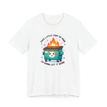 Dumpster Fire Bundle – Tee + Mug | Because Everything Is Fine🔥