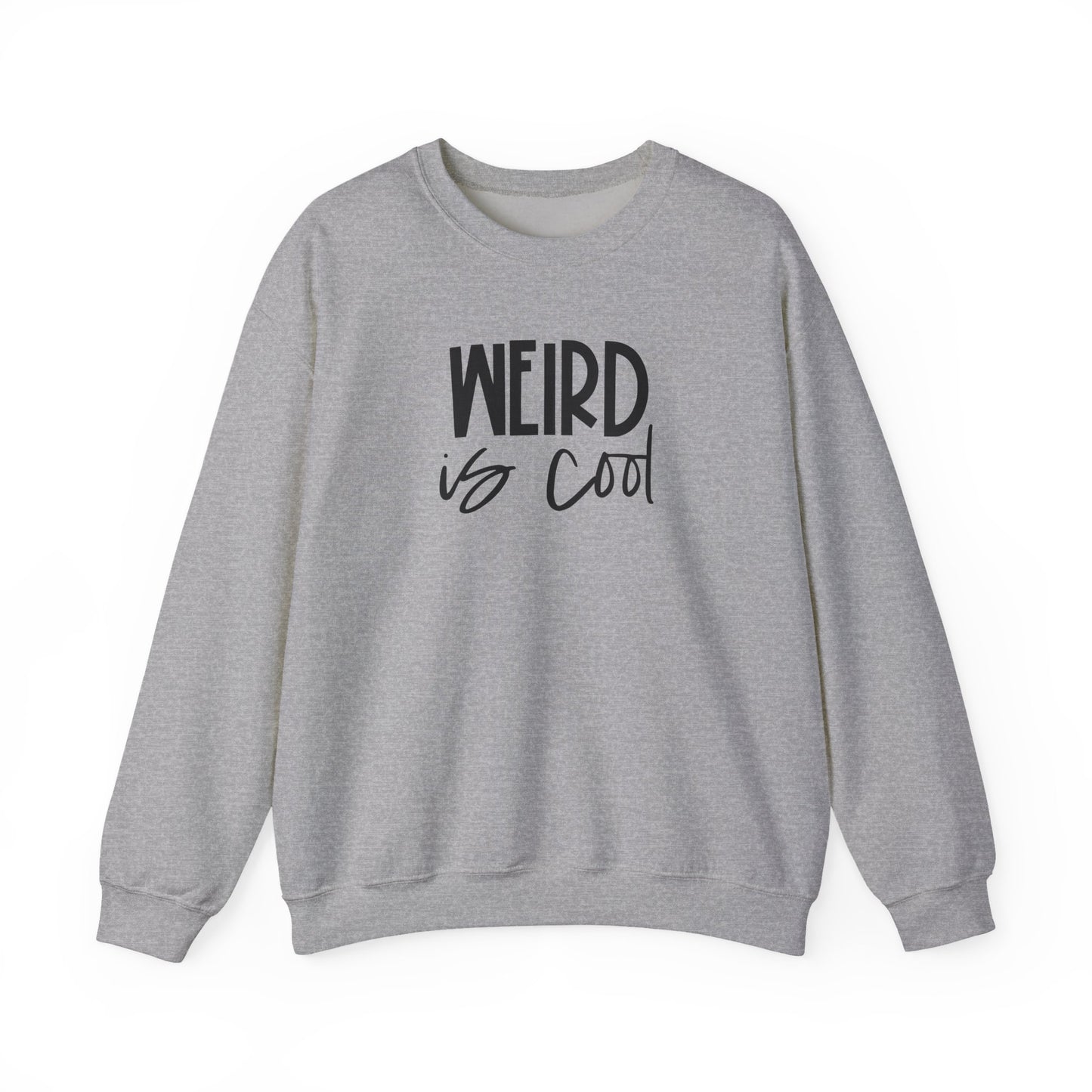 Weird Is Cool Sweatshirt – Vintage Graphic Crewneck