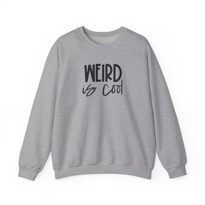 Weird Is Cool Sweatshirt – Vintage Graphic Crewneck