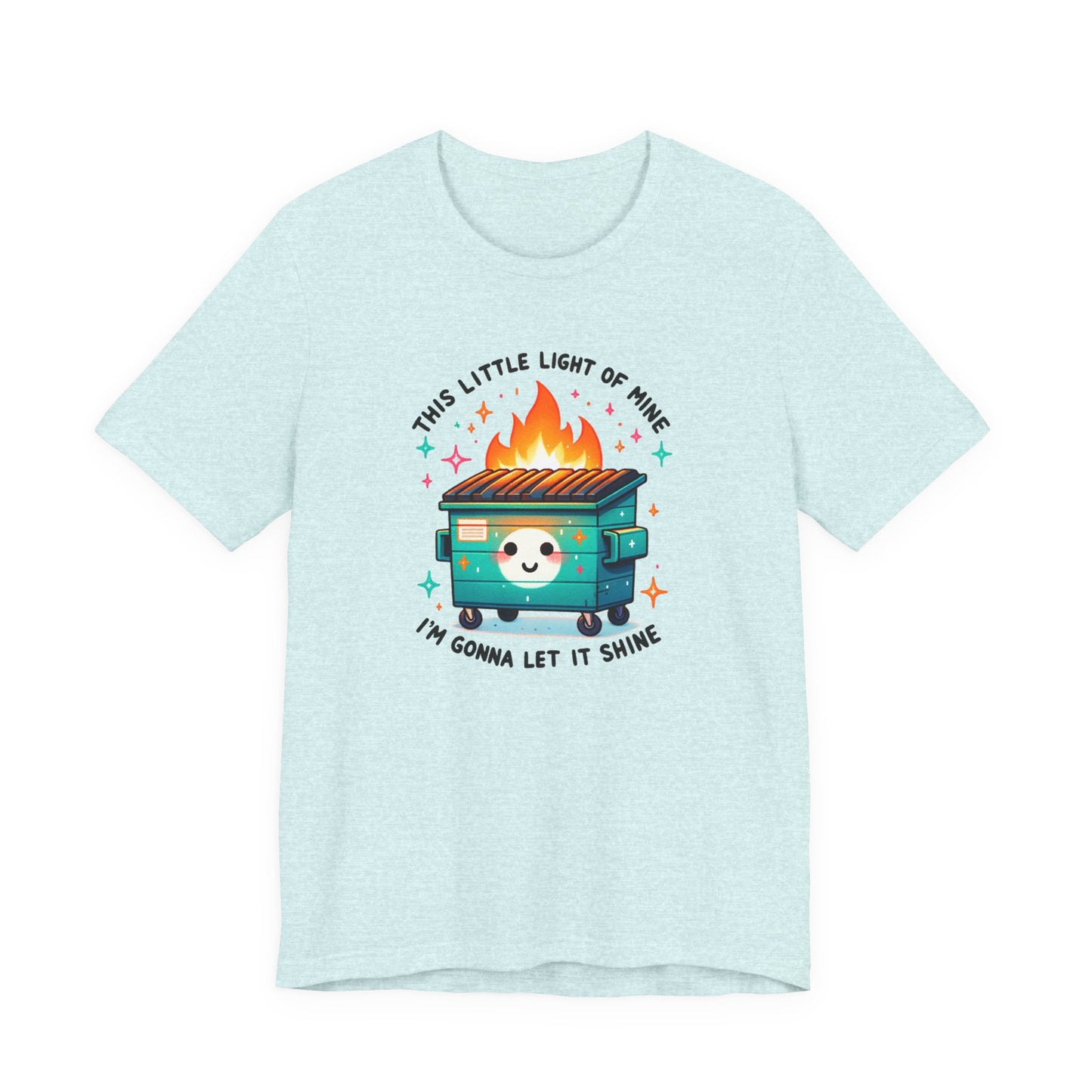 Dumpster Fire Bundle – Tee + Mug | Because Everything Is Fine🔥