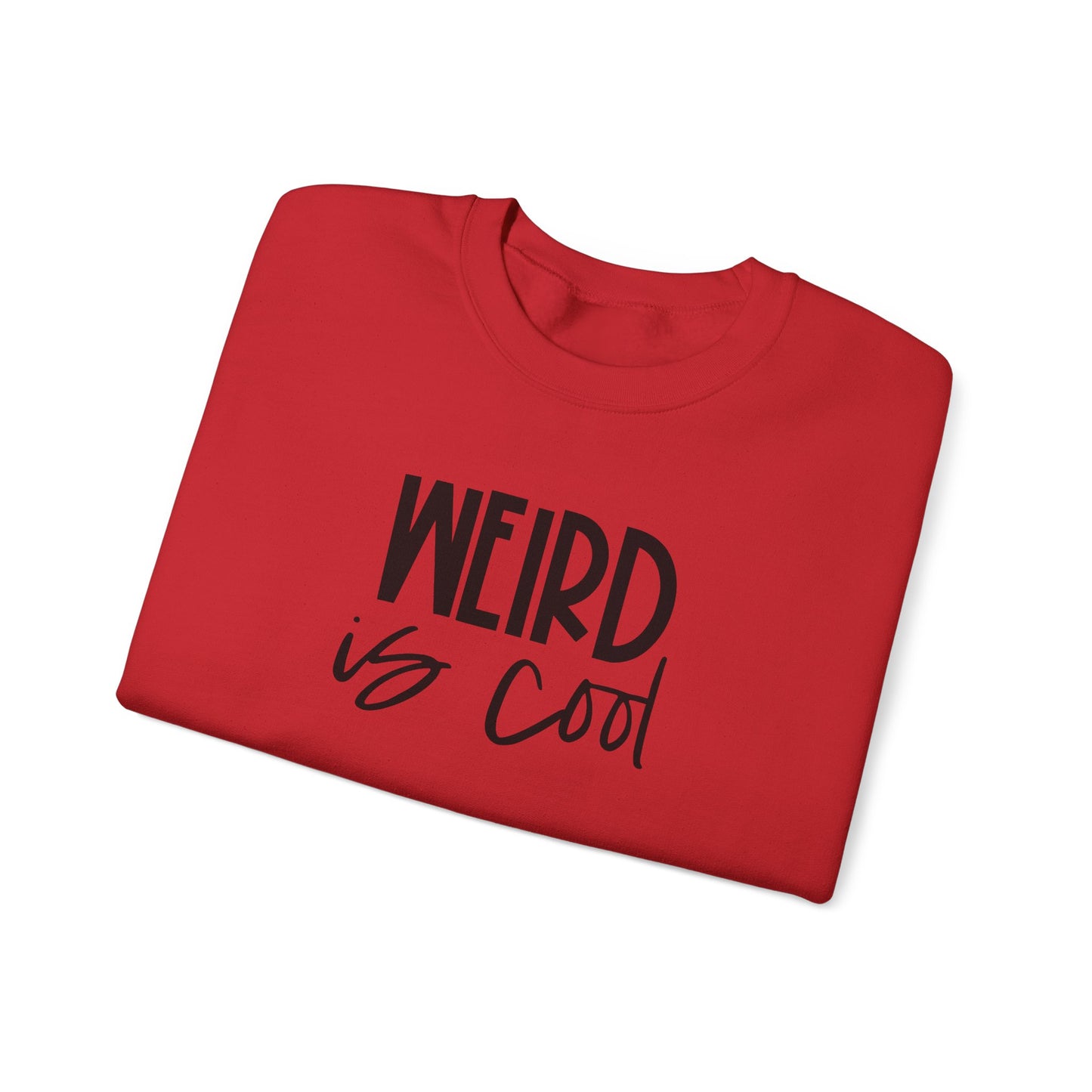 Weird Is Cool Sweatshirt – Vintage Graphic Crewneck