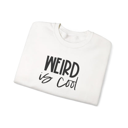 Weird Is Cool Sweatshirt – Vintage Graphic Crewneck