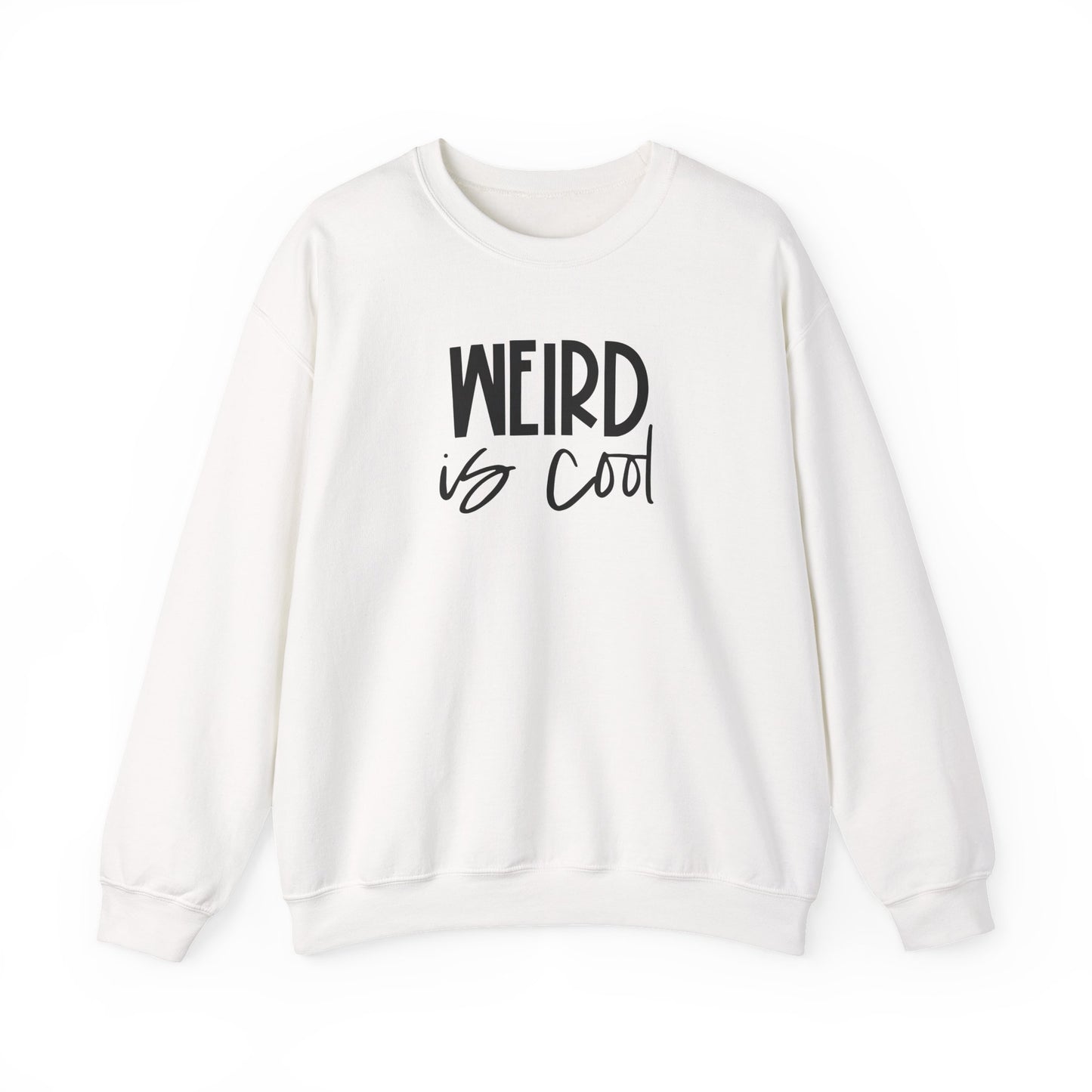 Weird Is Cool Sweatshirt – Vintage Graphic Crewneck