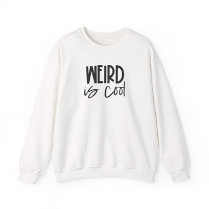 Weird Is Cool Sweatshirt – Vintage Graphic Crewneck