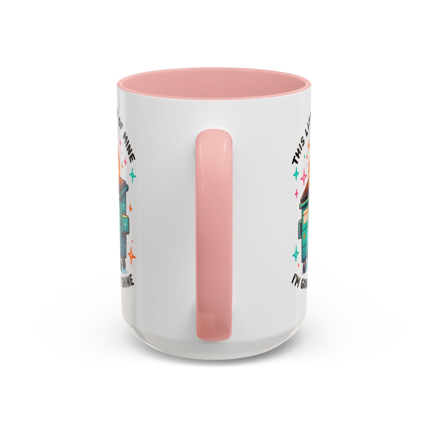 Dumpster Fire Coffee Mug | Snarky Sarcastic Coffee Cup | Funny Chaos Humor Gift