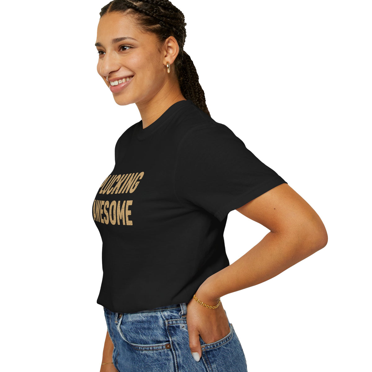 Plucking Awesome Comfort Colors® Tee – Funny Thanksgiving Graphic T-Shirt
