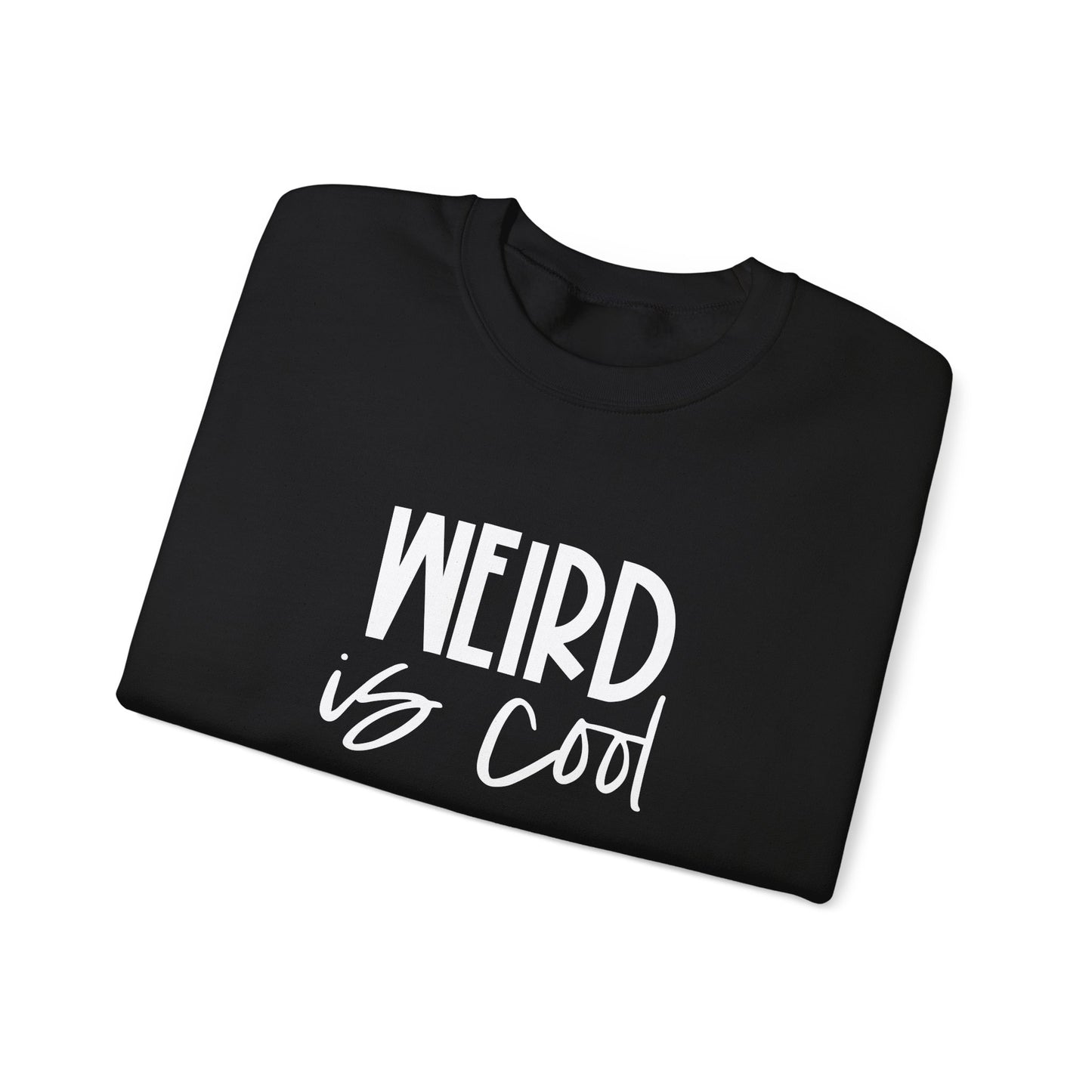 Weird Is Cool Sweatshirt – Vintage Graphic Crewneck
