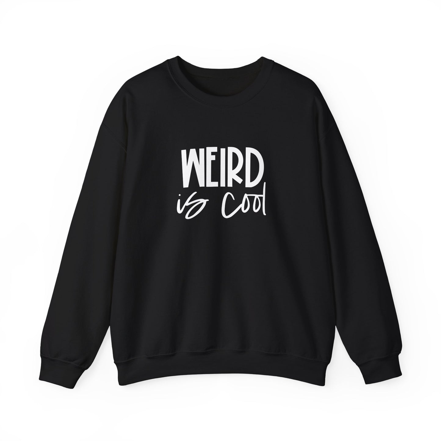 Weird Is Cool Sweatshirt – Vintage Graphic Crewneck