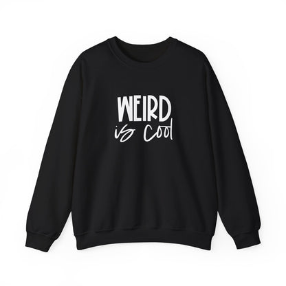 Weird Is Cool Sweatshirt – Vintage Graphic Crewneck