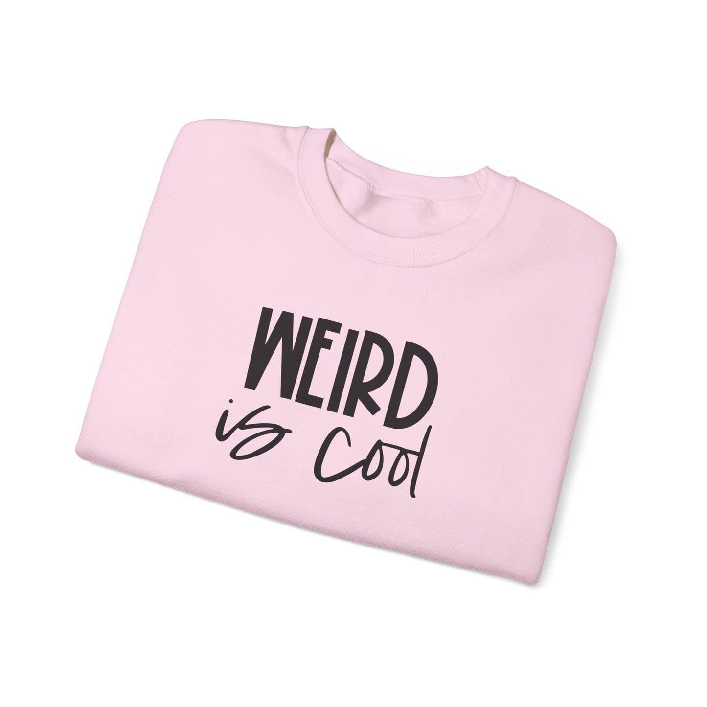 Weird Is Cool Sweatshirt – Vintage Graphic Crewneck