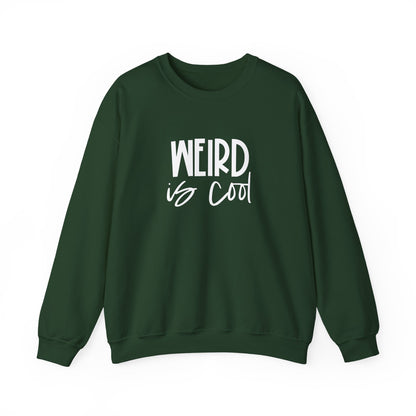 Weird Is Cool Sweatshirt – Vintage Graphic Crewneck