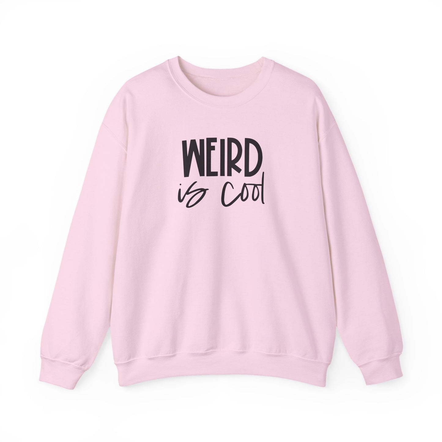 Weird Is Cool Sweatshirt – Vintage Graphic Crewneck