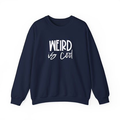 Weird Is Cool Sweatshirt – Vintage Graphic Crewneck