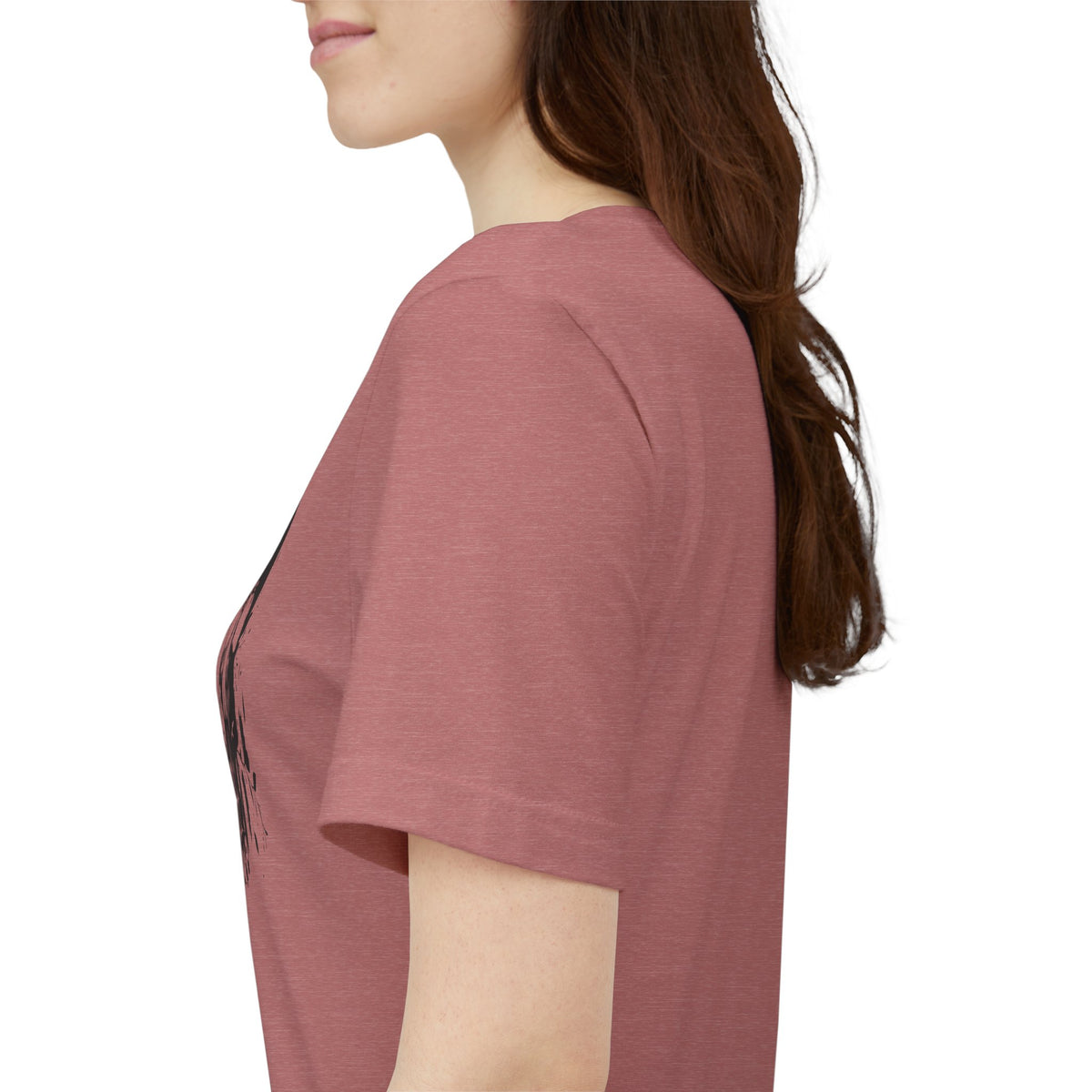 Floral Skull Graphic T-Shirt – Edgy Aesthetic Statement Tee